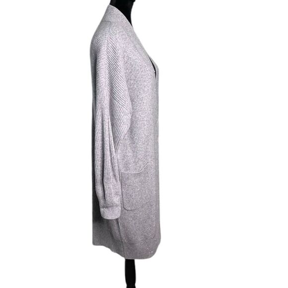 NWT Brunello Cucinelli Cashmere Sparkle Long Cardigan XS - Picture 6 of 11